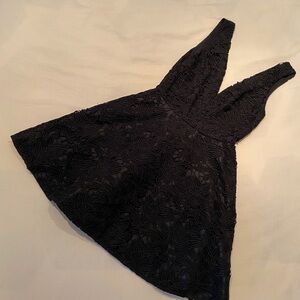 NWOT Sam Edelman black lace dress